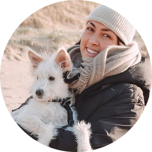 Caro mit Hündin Tilla